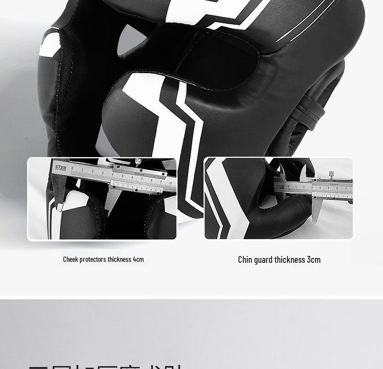 Boxing & Muay Thai Protective Helmet for Adults & Children - Thickened Sparring & Training Gear