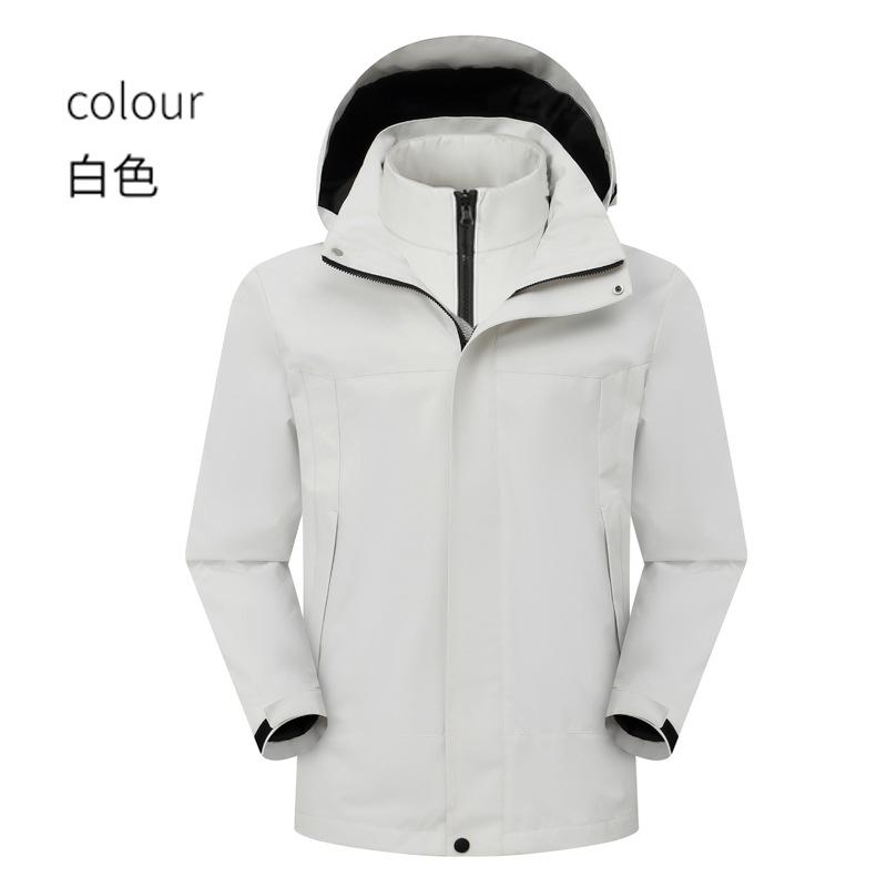 Jakke herre fargeblokk 2025 høst og vinter ny herre ungdom vindtett mote avslappet toppjakke trend