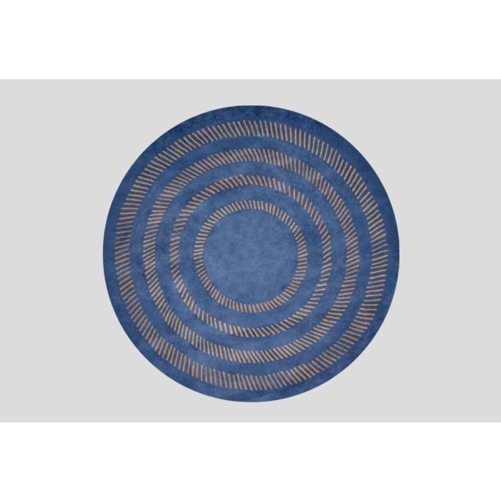 Modern Style Bedroom Decor Round Carpet Light Luxury Carpets for Living Room Washable Bedside Floor Mat Anti-slip Study Soft Rug