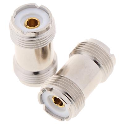 So-239 Uhf Female To Female Rf Coax Cable Adapter Connector For Pl-259