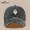 pc Everything is Fine Fried Cat Pattern Distressed Vintage Print Baseball Cap Sun Hat Comfortable Breathable Lightweight Trucke
