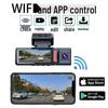 4K Triple-Lens Dash Cam with Night Vision & Built-in GPS