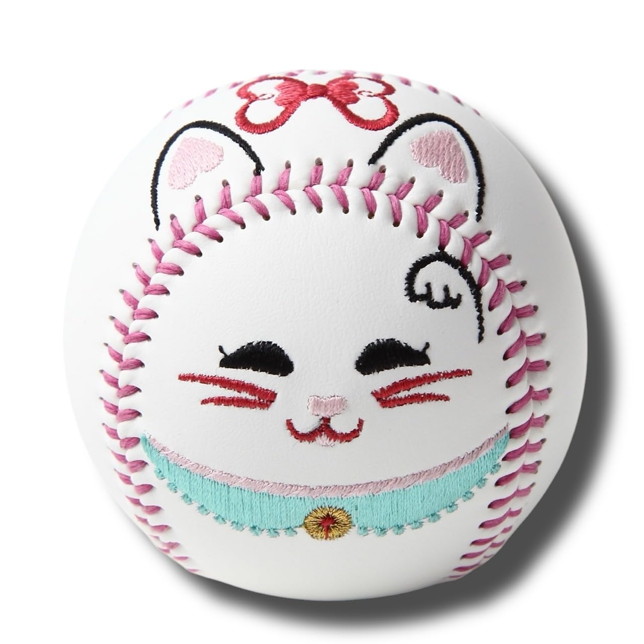 rebolld Baseball Design Maneki-neko (Pink) розовый