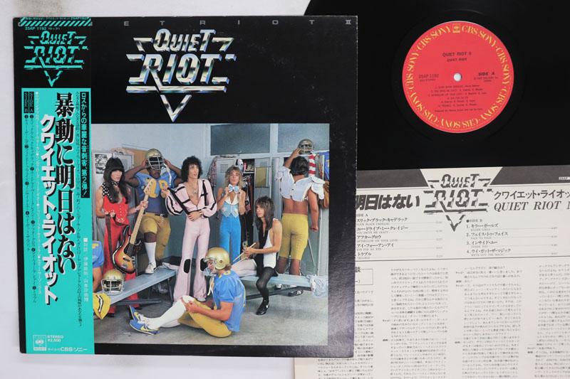Виниловая пластинка QUIET RIOT  Quiet Riot II 25AP1192 CBS SONY 1979 Япония Obi Металл Б/у