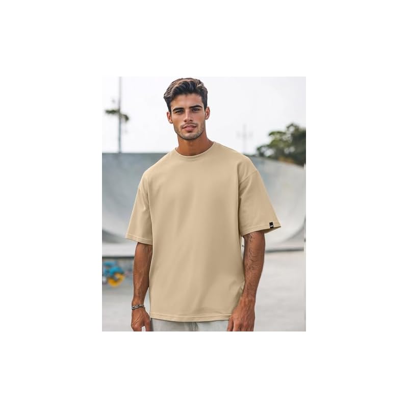 Bewakoof Men' Solid TShirt Solid Fit, Round Neck, Half Sleeve_540863_Brown_M