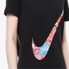 Nike Rundhals Lässig Atmungsaktiv Kurzarm T-Shirt Damen Tops Schwarz CI4839-010