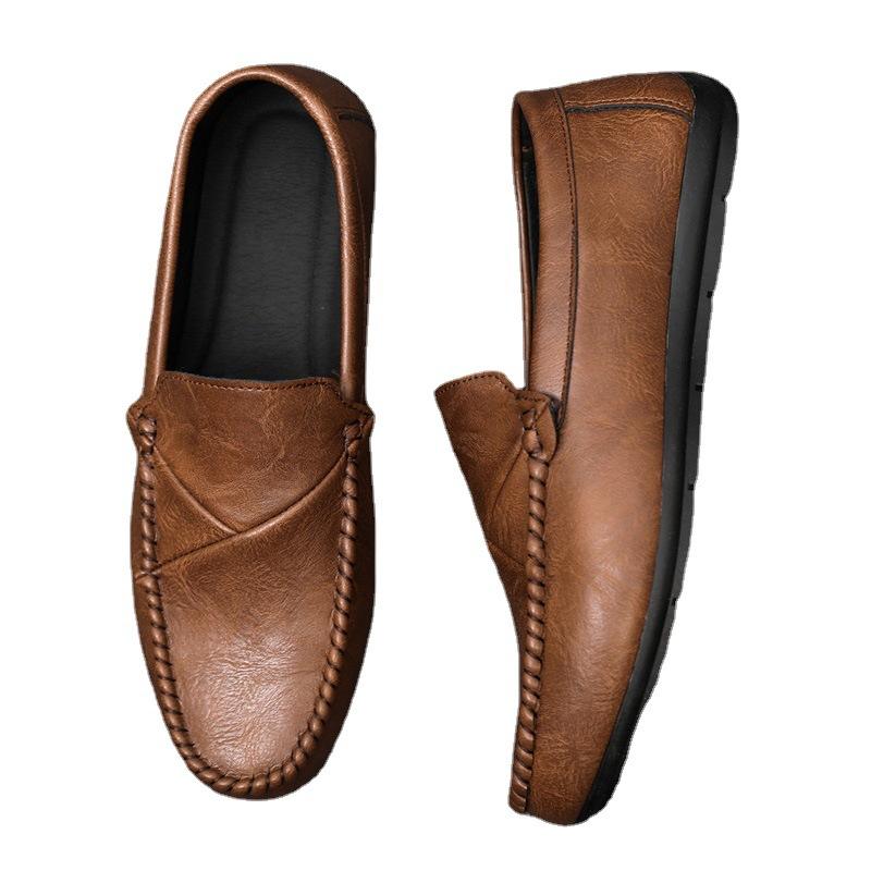 Легкая мужская обувь Мужские мокасины Обувь Doudou Мужская одежда для мальчиков — фото 6