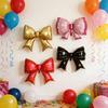 29 Inch Giant Bow Balloon Large Aluminum Foil Balloons for Birthday Party Bachelorette Bridal Engagement Wedding Anniversary Supplies