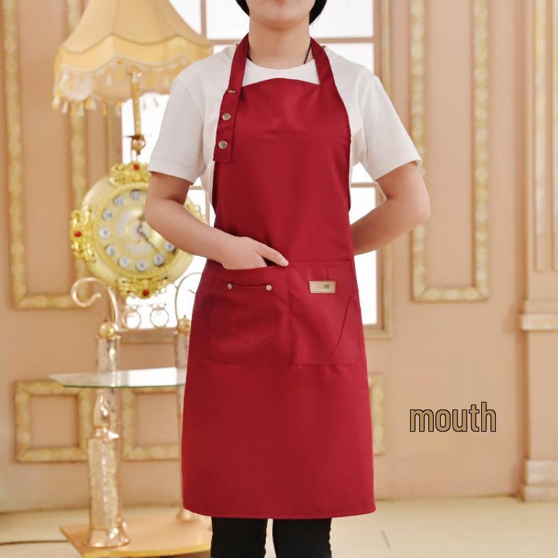 

Водонепроницаемый и маслостойкий модный кухонный фартук - Дизайн с логотипом на заказ для пар