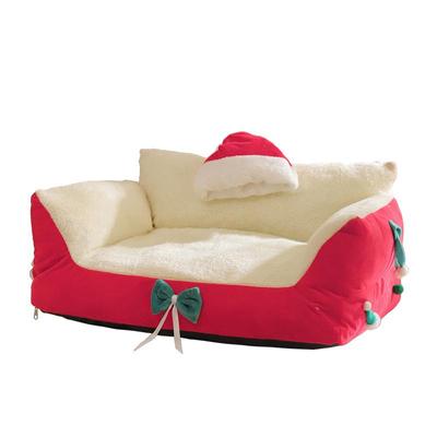 Comfortable Four-Season Washable Pet Bed: Warm, Removable Nest Pad for Cats and Dogs