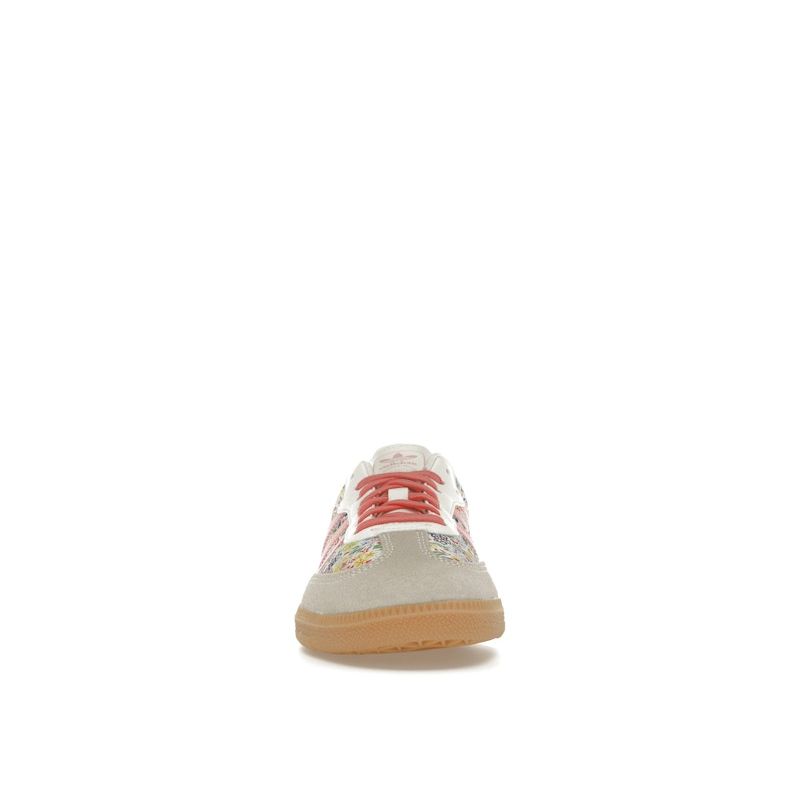 Liberty London x adidas Samba OG J Floral Embroidery Kids Sneakers Cream Supplier-Colour JI0280