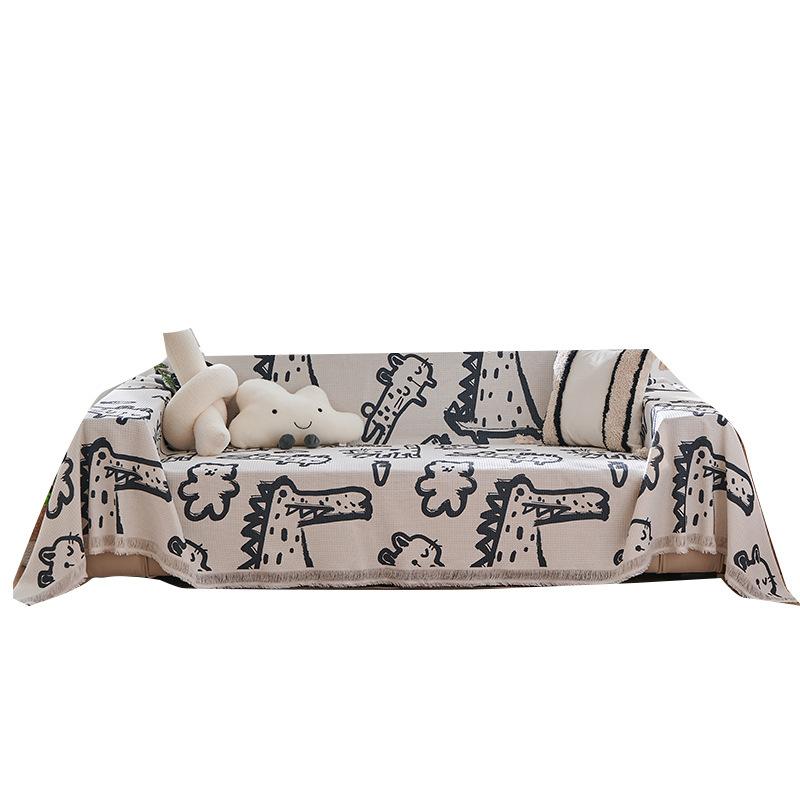 Sofa Towel Cover Cloth Anti-Cat Scratch Internet Celebrity Four Seasons Universal Sofa Cover Universal Cushion Blanket