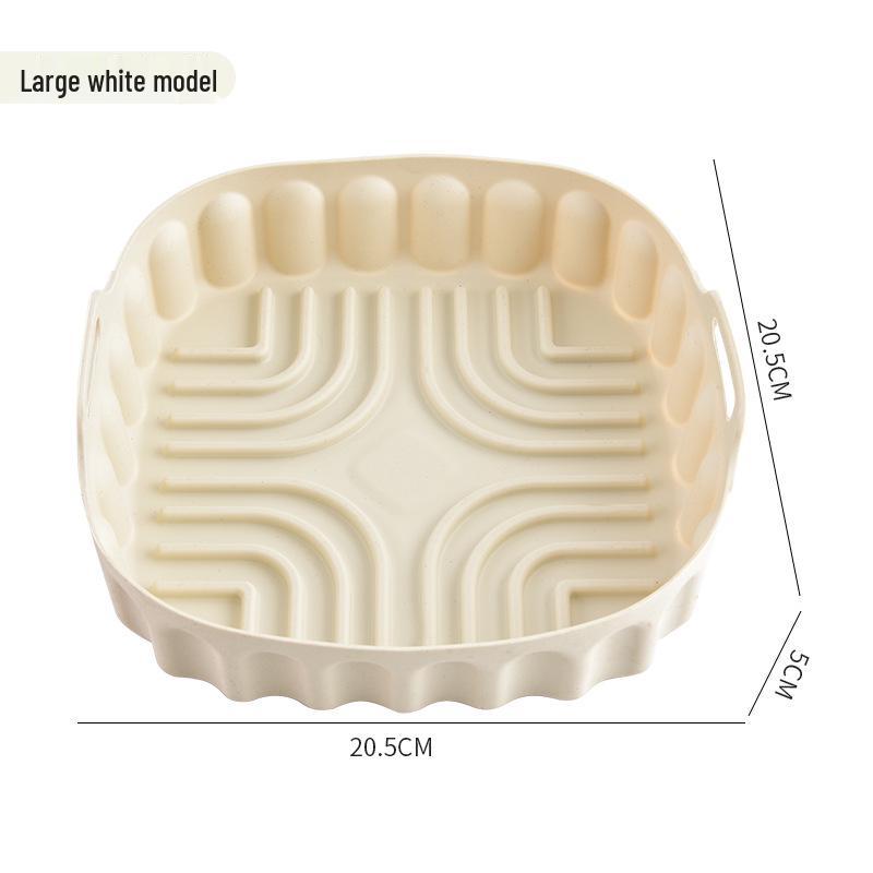 High-Temperature Resistant Silicone Air Fryer Baking Tray and Cake Mold