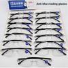 Unisex Rimless Blue Light Blocking Eyewear Ultra Light Square Frame Vintage Far Sight Eyewear Male's Frameless Reading Glasses
