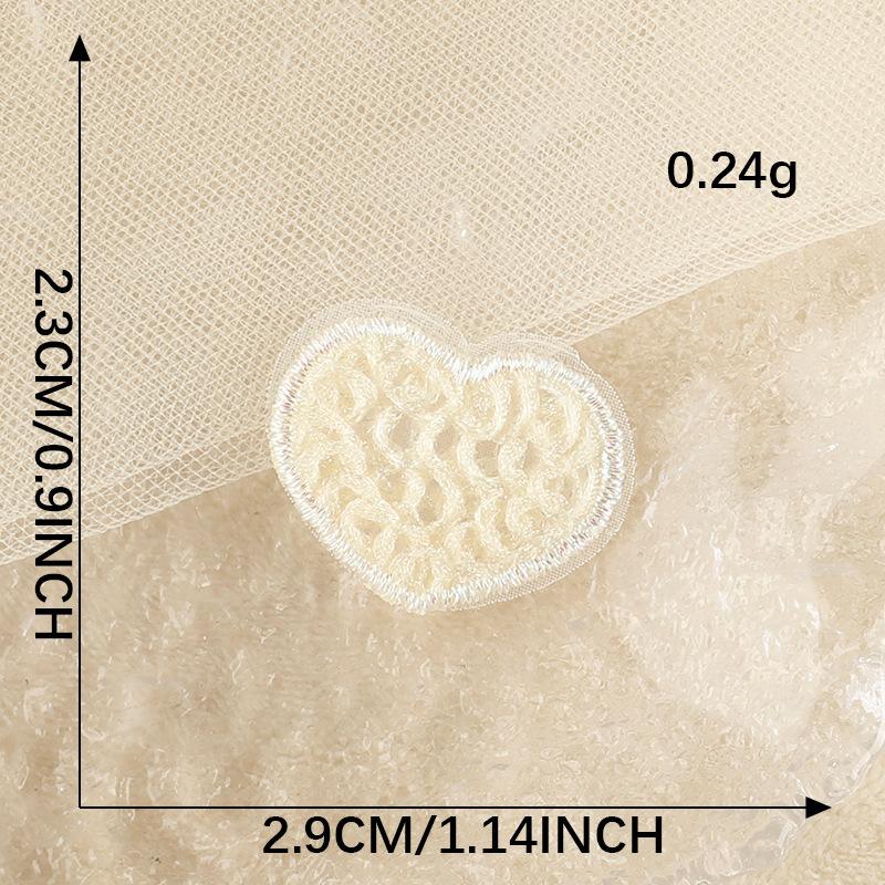 Computer Embroidery Label Jewelry Accessories Embroidery Love Strawberry Clothing Accessories Patch Sticker Handmade Diy Cloth Label Cloth Sticker