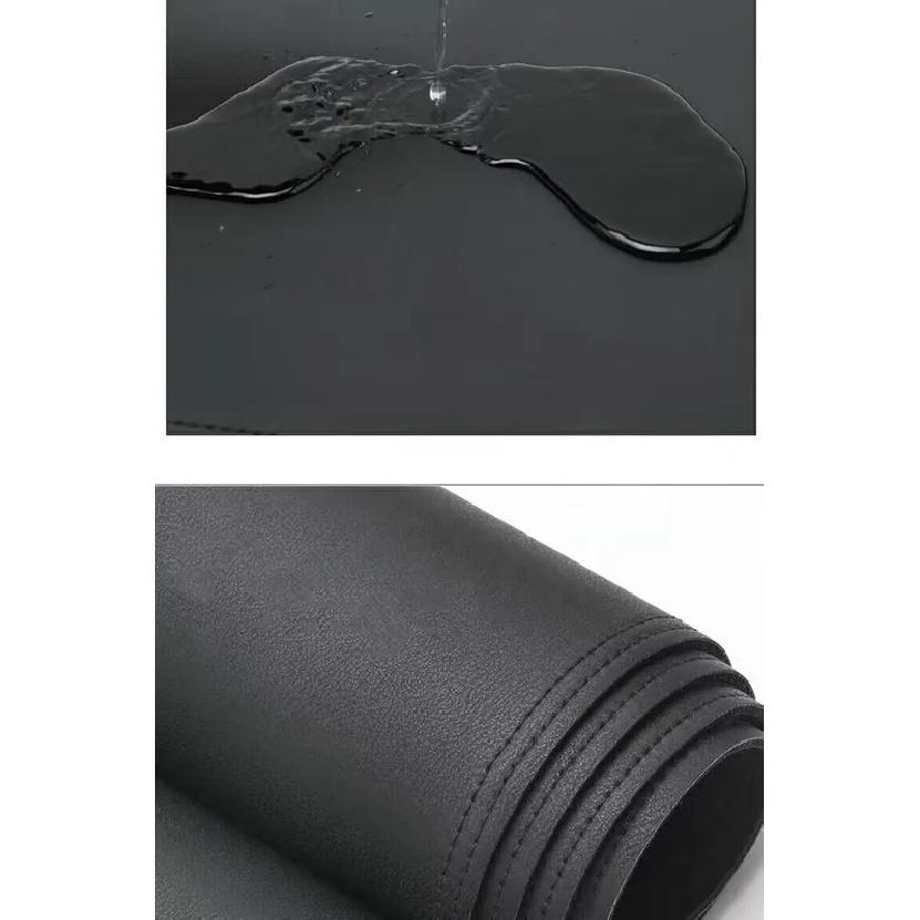 Black Leather Car Dashboard Cover Dash Protector Pad Mat For Ford Ranger 2015-21