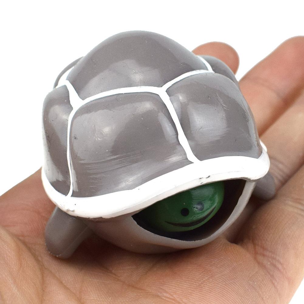 Novelty, Funny Squeezing, Ventilating, and Expanding Head Turtle Funny and Extending Head Little Turtle Toy
