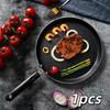 Aluminum Flat Bottomed Pans Non Stick Pan Baking Cake Steak Egg Frying Pot Gas Induction Cooker Universal Household Kitchen Tool