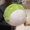 25CM Kawaii Cartoon Anime Round Rolling Frog Animal Lovely Plush Toys Children's Handmade Doll Stuffed Cute Animal Dolls Gifts
