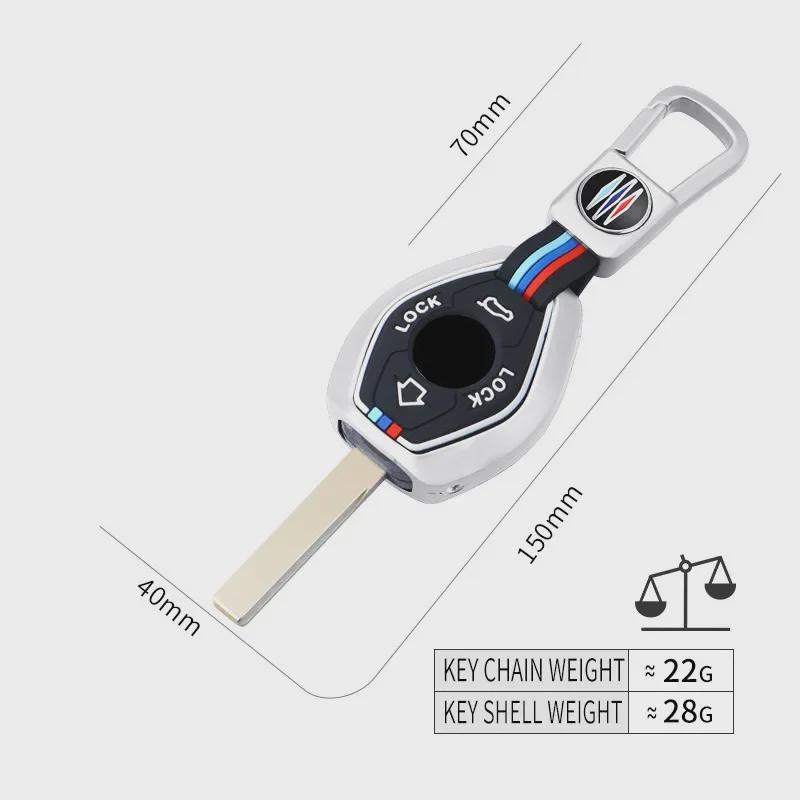 BMW Classic Rovný Kryt na Klíč od Auta: Kompatibilní s modely X35, Z34, řady 357, E38, E39, E46, E83.