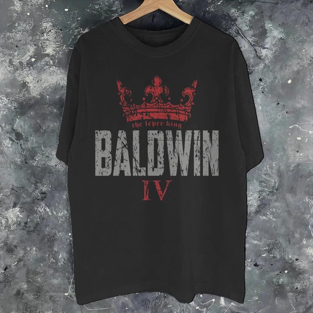 King Baldwin IV Ascendant Cotton T-Shirt Unisex King Baldwin Of Jerusalem