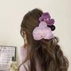 Pearl Flower Hair Clip Cloth Girl Hair Clip Cute Orchid Flower Hairpin  Girl