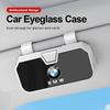 Auto Sonnenblende Brillenhalter Auto Brillen Aufbewahrungsbox Für BMW 3 5 6 7 1 Serie Z4 X3 X6 E81 E71 E90 E93 F30 F10 E92 E60 E84