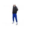 Adidas Logo Long Sleeve Striped Pattern Casual Sport Zip-up Stand Collar Jacket Men Jackets Black JM2716