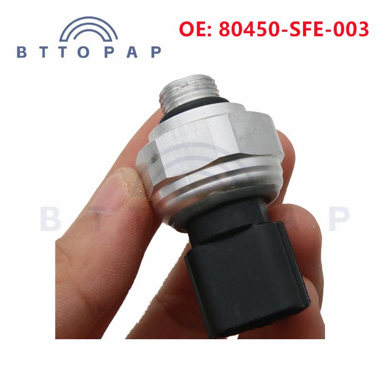 80450-SFE-003 A/C Air Conditioning Pressure Switch Sensor For Honda Accord Civic CR-V Series Models 80450SFE003 80450-S7S-003