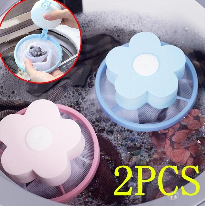 Filter Bag Mesh Filtering Hair Removal Device Wool Floating Washer Cleaning Need Laundry Balls & Discs