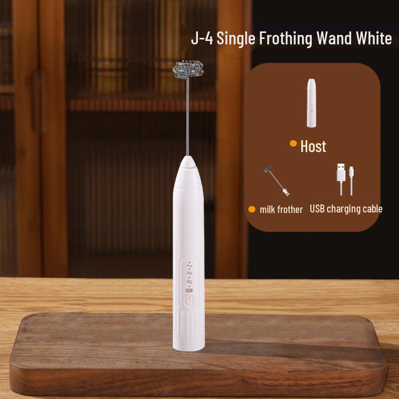New Electric Stainless Steel Milk Frother and Portable Mixer