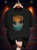 Graphic T-shirt - "Forever Chasing Sunsets" Print