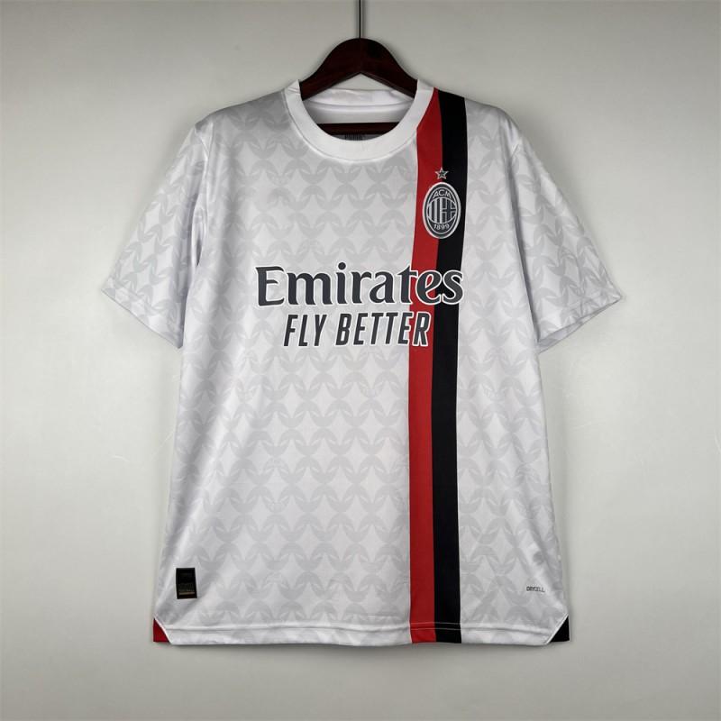 AC Mailand ''-'' Heim Auswärts Trikot 125. Jubiläum Edition Pre-Match Fußballtrikot Herren