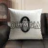 Brand M-Mr. O-Olympia Cushion Cover Summer Breathable Linen Organic Fabric Double-Sided Printing Sofa Pillow Case Home Decor