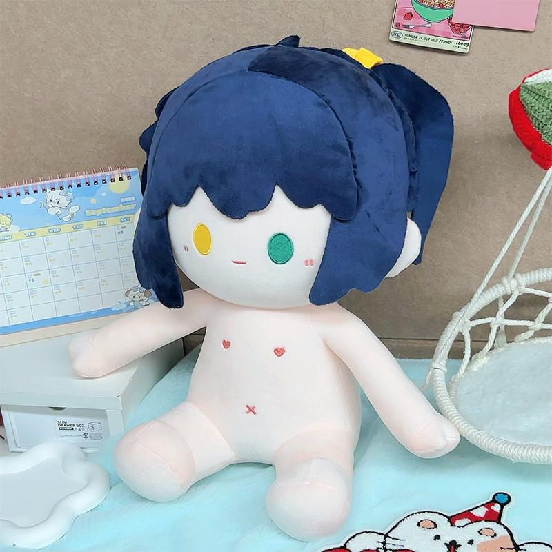 Takanashi Rikka Sitting 40cm Plush Toy Cute Cartoon Girl Birthday Doll Gift