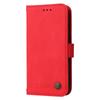 For iPhone 16e Leather Wallet Cases Skin Touch Phone Cover Stand with Strap