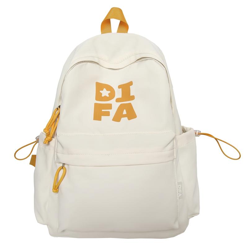 Campus Schoolbag Junior High School Student Backpack Unisex Large Capacity Travel Lightweight Backpack