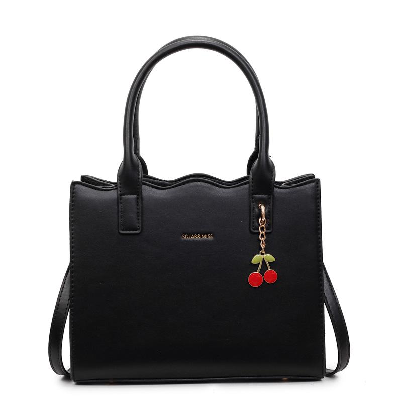 

Handbag Women s Summer New Fashion Versatile Premium Textured Shoulder Bag Street Trend Messenger Bag one size fits all чорний