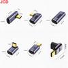USB4.0 40Gbps OTG Type C 90 Degree Adapter 100W 5A USB C To Type C Fast Charging Converter USB C Data Adapter For Macbook 8K60HZ