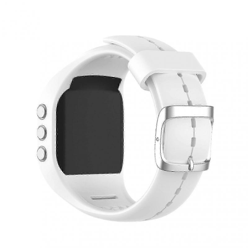 Silicone Watch Band for Polar A300 - Adjustable Replacement Strap, Comfortable Breathable Sports Watch Accessory
