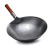 Yingtang Traditional Forged Rust-Resistant Cast Iron Flat Bottom Wok