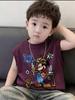 Boys' Cartoon T-shirt, Thin Summer 2026 Style, Toddler Top, Stylish Baby Vest Tee