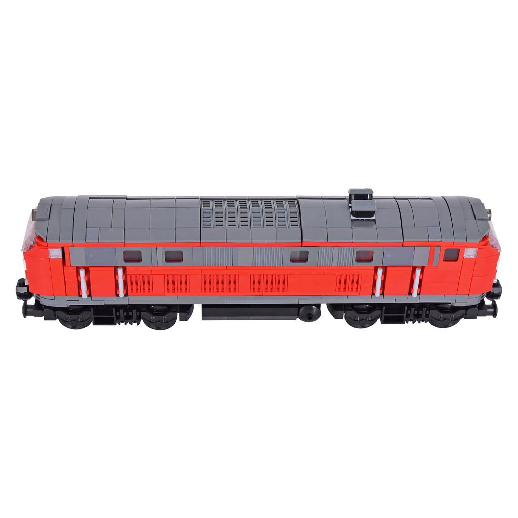 Moc City Creative Building Blocks Train Engine Toy Set, Realistic Locomotive Model Kit, Detailed Design  Diy Assembly For Kids