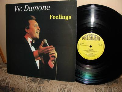 LP Record VIC DAMONE - Vic Damone's Feelings PRCV118 President Recor 1985 UK Jazz