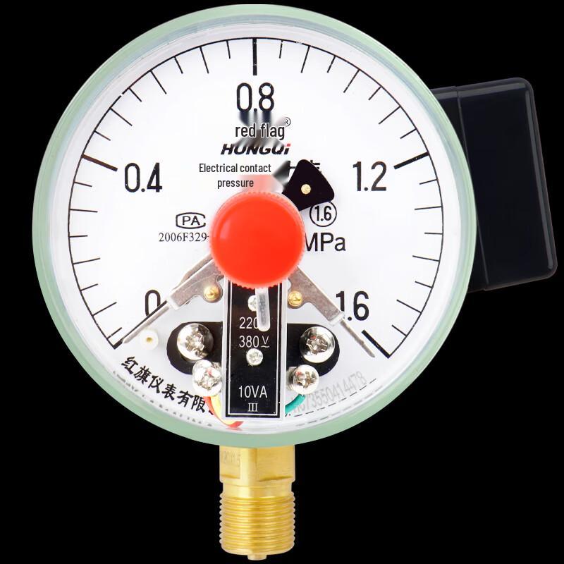 Electric Contact Pressure Gauge with Limit Control