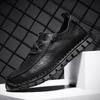 Men's Spring and Autumn Outdoor Casual Leather Flat Shoes