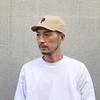 Basic Enchi Corduroy Short Corduroy Umpire Short Antibacterial and and Beige Cap, Cap, Brim, Deodorizing, Men's Women's,