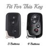 Étui de Protection en TPU à 3 4 Boutons pour Clé Lexus CT200h ES 300h IS250 GX400 RX270 RX450h RX350 LX570