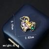 Shiny Rhinestone Sheep Brooch Faux Pearl Lapel Pin Gifts Cardigan Clip  Clothing Accessories