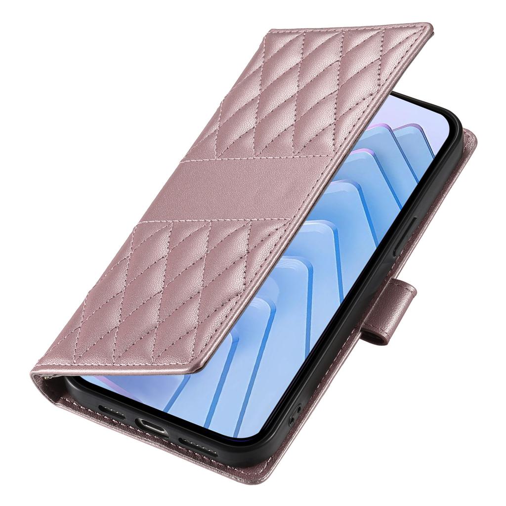 For Samsung Galaxy S26 Case Stand Wallet Calf Texture PU Leather Flip Phone Cover